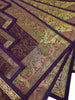 13 PC Wine Table Runner Dining Indian Banarasi Silk Brocade Paisley Decor Cloth