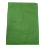 13 PC Indian Green Table Runner Dining Decor  Banarasi Silk Brocade Paisley Gift