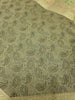 13 PC Table Runner Dining Indian Banarasi Silk Brocade Paisley Decor Khaki Color