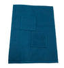 Set of 13 Teal Blue Banarasi Silk Table Runner – Paisley Brocade Decor Gift Item