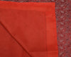 88"x 47" Dining Table Top Cover Indian Banarasi Silk Woven Paisley Cloth Maroon