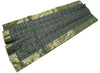 Indian Green Table Top Cover Woven Zari Border Art Silk Brocade 88" x 47" Cloth
