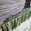 Handmade Winter Wall Hanging Home Decor Indian Large Tapestry Snowfall Wool Jute