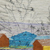 Handmade Winter Wall Hanging Home Decor Indian Large Tapestry Snowfall Wool Jute