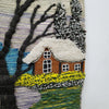 Handmade Winter Wall Hanging Home Decor Indian Large Tapestry Snowfall Wool Jute