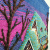 Jute & Wool Wall Hanging HandMade Indian Tapestry 3D Hut Tree Ice Decor