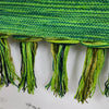 32x40" Wall Hanging for Decor Natural Green Garden 3D Jute Tapestry: Hand-Woven