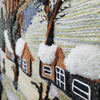 Jute & Wool Wall Hanging HandMade Indian Tapestry 3D Village Scenery Tree Nature