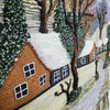 Jute & Wool Wall Hanging HandMade Indian Tapestry 3D Village Scenery Tree Nature