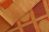 Rust Banarasi Dupatta Floral Woven Zari Brocade Indian Long Stole Wrap Shawl