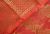 Pink Banarasi Dupatta Floral Woven Zari Brocade Indian Long Stole Wrap Shawl