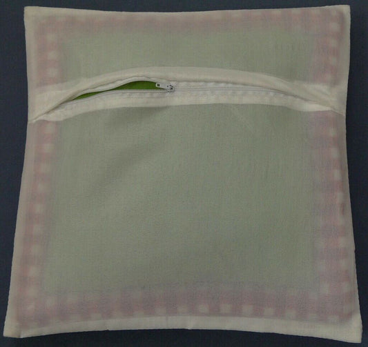 12" Sq Indian Art Silk Woven Zari Borcade Banarasi Cushion Pillow Covers Multi