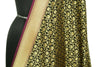 Banarasi Dupatta Woven Zari Brocade Indian Art Silk Long Stole Shawl Black