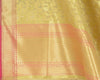 Beige Banarasi Dupatta Peacock Woven Zari Brocade Indian Long Stole Wrap