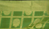 Green Banarasi Dupatta Floral Woven Zari Brocade Indian Long Stole Wrap Shawl