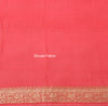 Blackish Blue Pure Khaddi Georgette Silk Banarasi Handloom Zari Woven Saree