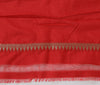 Banarasi Shikargah Saree Zari Woven Red Sari Bend Silk Elephant Birds Fabric