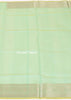 Green Shades Banarasi Organza Saree with Zari Woven Buta Rich Pallu & Border