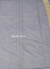 Gray Banarasi Vastra Semi Georgette Soft Silk Ara Stripes Pattern Zari Woven