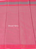 Green Banarasi Semi Tissue Silk Zari Woven Tanchoi Skirt Border Sari Fabric