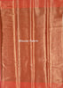 Banarasi Vastra Chanderi Silk Gray Blue Saree with Zari Woven Floral Motifs Sari