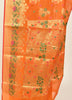 Banarasi Vastra Chanderi Silk Floral Meena Buta Saree Zari Woven Skirt Border