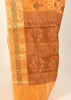 Banarasi Vastra Chanderi Silk Saree with Resham Tilfi Buta Floral Zari Border
