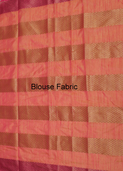 Banarasi Vastra Silky Lenin Saree With Zari Woven Floral Motifs Border Green
