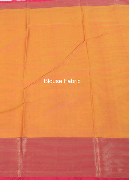 Banarasi Vastra Kora Silk Resham Tanchoi Saree with Zari Woven Skirt Border