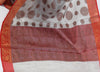 Banarasi Vastra Tissue Silk Baswada Saree with Copper Zari Woven Silver Gray