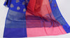Banarasi Vastra Kora Silk Tanchoi Saree Zari & Resham Woven Skirt Border Pink