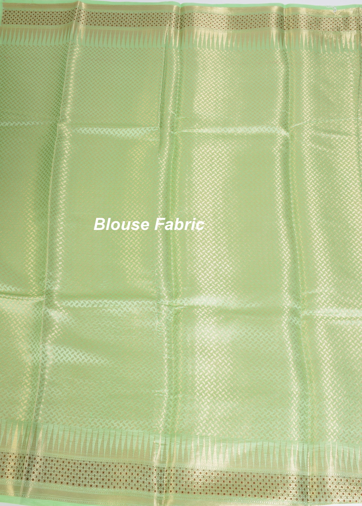 Banarasi Vastra Pure Banarasi Handloom Dupion Silk Zari Woven Saree Green