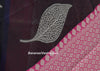 Banarasi Vastra Cotton Soft Saree With Large Leafs Buta & Floral Zari Border