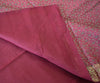 Banarasi Bed Cover Set Indian Ethnic Traditional Woven Resham Brocade Maroon