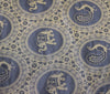 Banarasi Bed Cover Set Indian Ethnic Traditional Silk Woven Animal Brocade Black