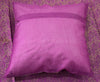 Banarasi Bed Cover Set Indian Ethnic Traditional Woven Resham Brocade Magenta