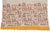 Khadi Cotton Silk Cream Dress Material Printed Bhagalpuri Salwar Kameez Dupatta