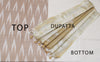 Pure Cotton Brown Dress Material Woven Ikaat Bhagalpuri Salwar Kameez Dupatta