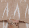 Pure Cotton Brown Dress Material Woven Ikaat Bhagalpuri Salwar Kameez Dupatta