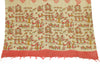 Khadi Cotton Silk Cream Dress Material Printed Bhagalpuri Salwar Kameez Dupatta