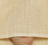 Khadi Cotton Silk Cream Dress Material Printed Bhagalpuri Salwar Kameez Dupatta