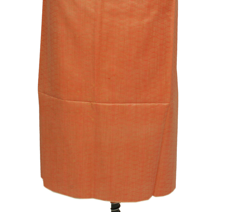 Cotton Silk Peach Dress Material Woven Bhagalpuri Salwar Kameez Dupatta Set