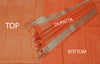 Cotton Silk Peach Dress Material Woven Bhagalpuri Salwar Kameez Dupatta Set