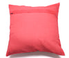 16x16 Inch Indian Woven Zari Brocade Banarasi Silk Paisley Cushion Covers Pink
