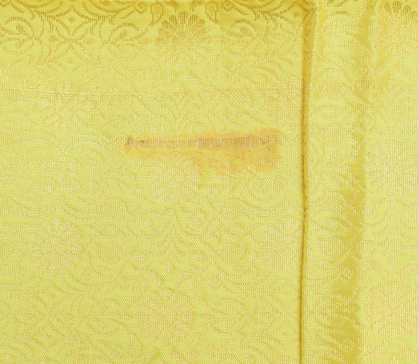 Lemon Green Banarasi Dupatta Indian Art Silk Woven Zari Brocade Long Stole Wrap