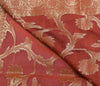 Rust Banarasi Dupatta Indian Art Silk Woven Resham Brocade Long Stole Scarves