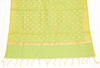 Green Banarasi Dupatta Indian Art Silk Woven Zari Brocade Long Stole Scarves