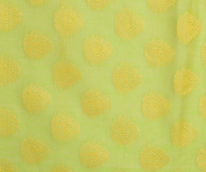 Green Banarasi Dupatta Indian Art Silk Woven Zari Brocade Long Stole Scarves
