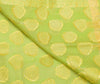 Green Banarasi Dupatta Indian Art Silk Woven Zari Brocade Long Stole Scarves