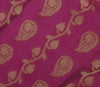 Purple Banarasi Dupatta Indian Art Silk Woven Resham Brocade Long Stole Scarves